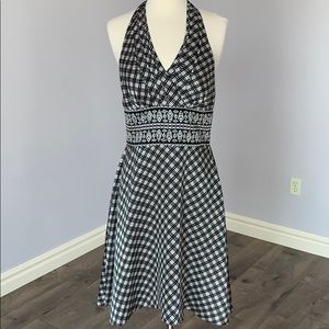 WHBM Silk Halter Dress (4)